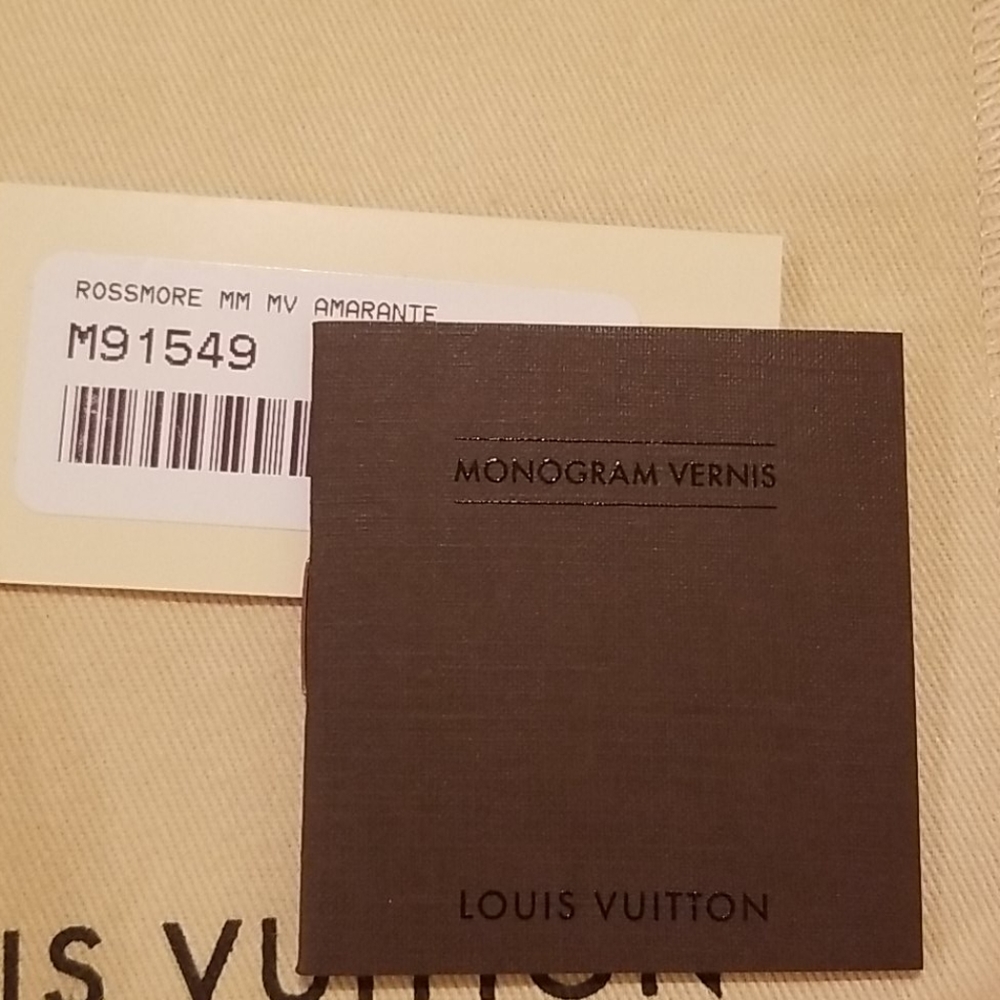 Louis Vuitton Rossmore MM MV Amarante - Picture 9 of 9